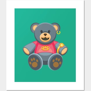 Tough Teddy Bear 2.0 Posters and Art